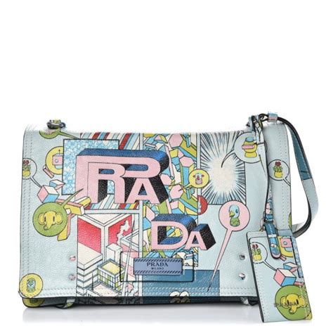 prada james jean comic print|PRADA X JAMES JEAN Glace Calf Comic Print .